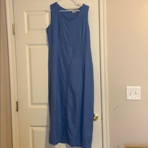 Merona linen maxi dress - size M